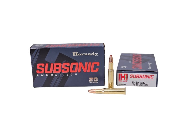 Hornady SUB X .30 30 Win 175 Grain FTX Subsonic