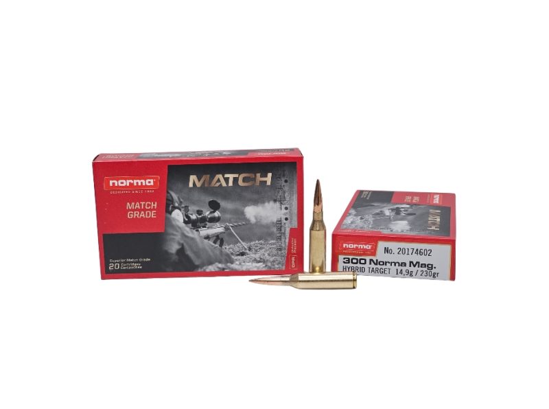 Norma Golden Target .300 Norma Mag 230 Grain BERGER VLD Match