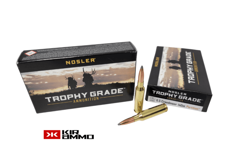 Nosler Trophy Grade 6.5 Creedmoor 140 Grain Partition e1643392511123